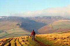 walking from win hill